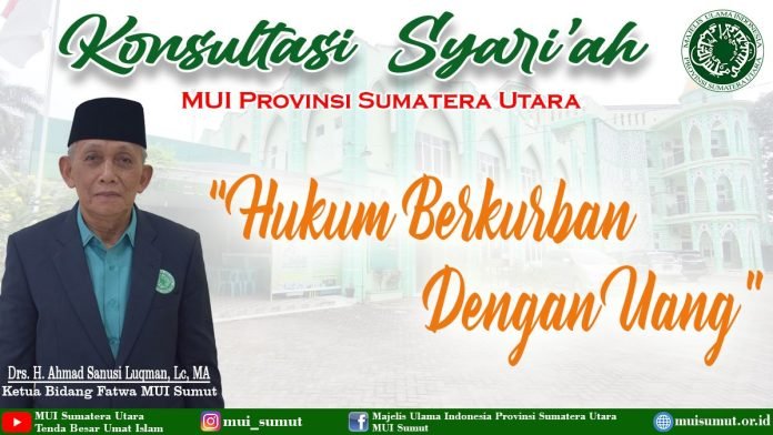 Konsultasi Syariah “HUKUM BERKURBAN DENGAN UANG”