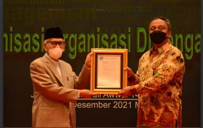 Lagi, MUI Sabet Sertifikat ISO Sebagai Organisasi Profesional dan Akuntabel