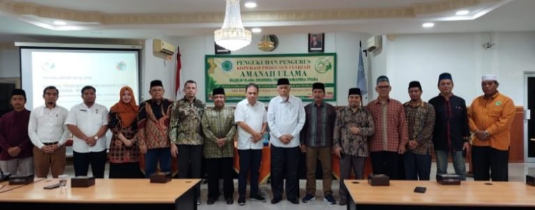 Pengurus Koperasi Produsen Syariah Amanah Ulama MUI Sumut dikukuhkan: Terobosan PINBAS di awal Tahun 2023