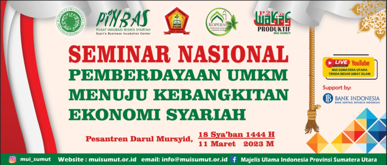 PINBAS MUI Sumut Hadirkan Sekjen MUI dan Direktur PINBAS Pusat Pada Acara Seminar Nasional di Pesantren Darul Mursyid