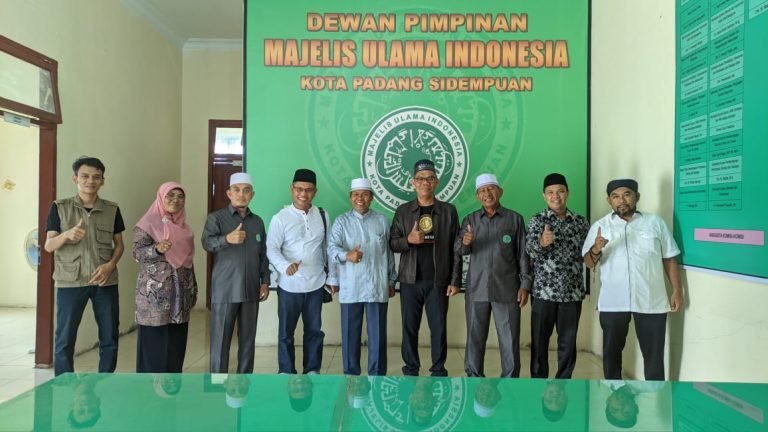 Ketibaan Tim Majalah MUI Sumut di Sambut Hangat Oleh MUI Padang Sidempuan