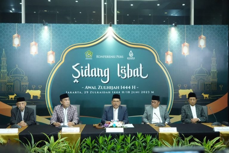 Sidang Isbat Awal Dzulhijah 1444 H: Kemenag Tetapkan Idul Adha 1444 H Jatuh pada 29 Juni 2023