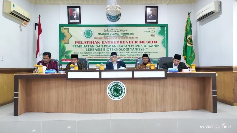 Pelatihan Kewirausahaan MUI Sumut Dorong Penggunaan Pupuk Organik Berbasis Bioteknologi Yanisys™
