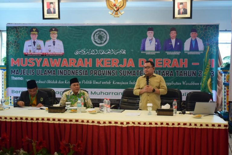 MUKERDA ke III MUI Sumut: Tuan Guntur Hasibuan Bahas Pengelolaan Keuangan dan LPJ