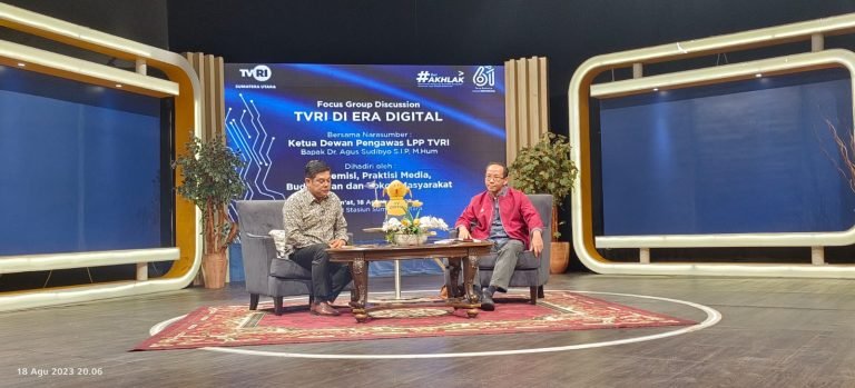 Ketua Dewan Pengawas LPP TVRI Undang Putra/I Terbaik Sumut untuk jadi Direksi