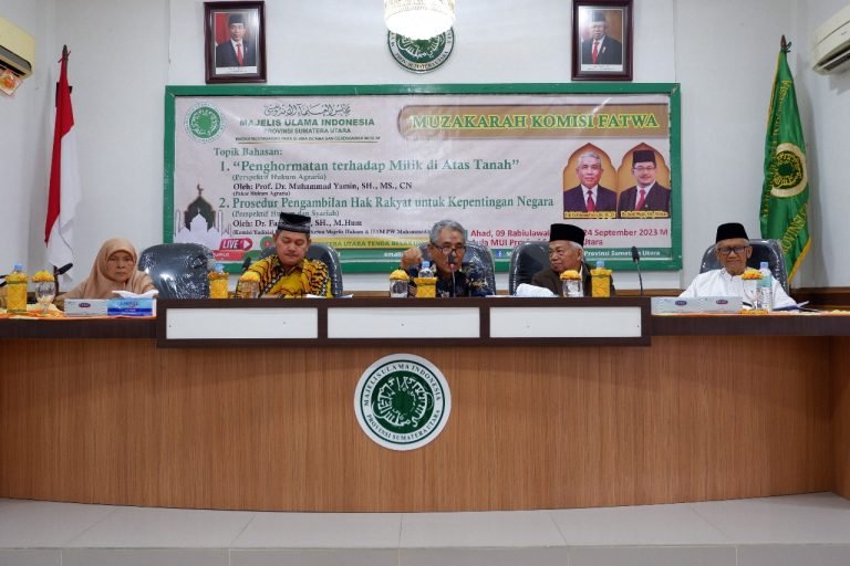 MUI Sumut Gelar Muzakarah Tentang Konflik Agraria dan Hak Rakyat