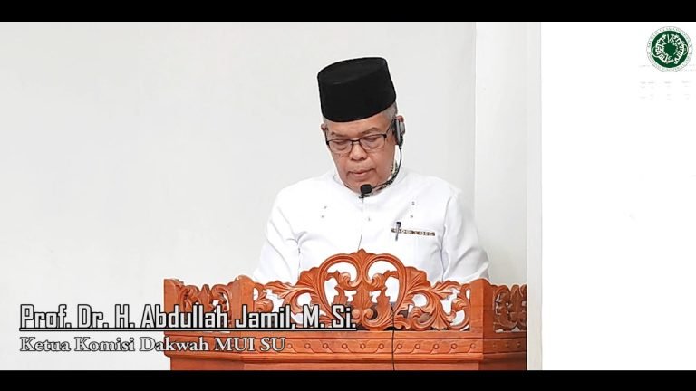 Khutbah Jumat: Profesor Abdullah Jamil Menyampaikan Pemahaman tentang Keunggulan Rasul sebagai Pemimpin