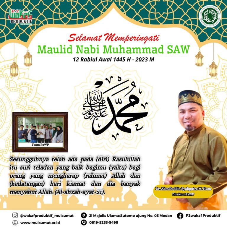 Nabi Muhammad Figur Penting, Memperingati Hari lahirnya bukan Bid’ah