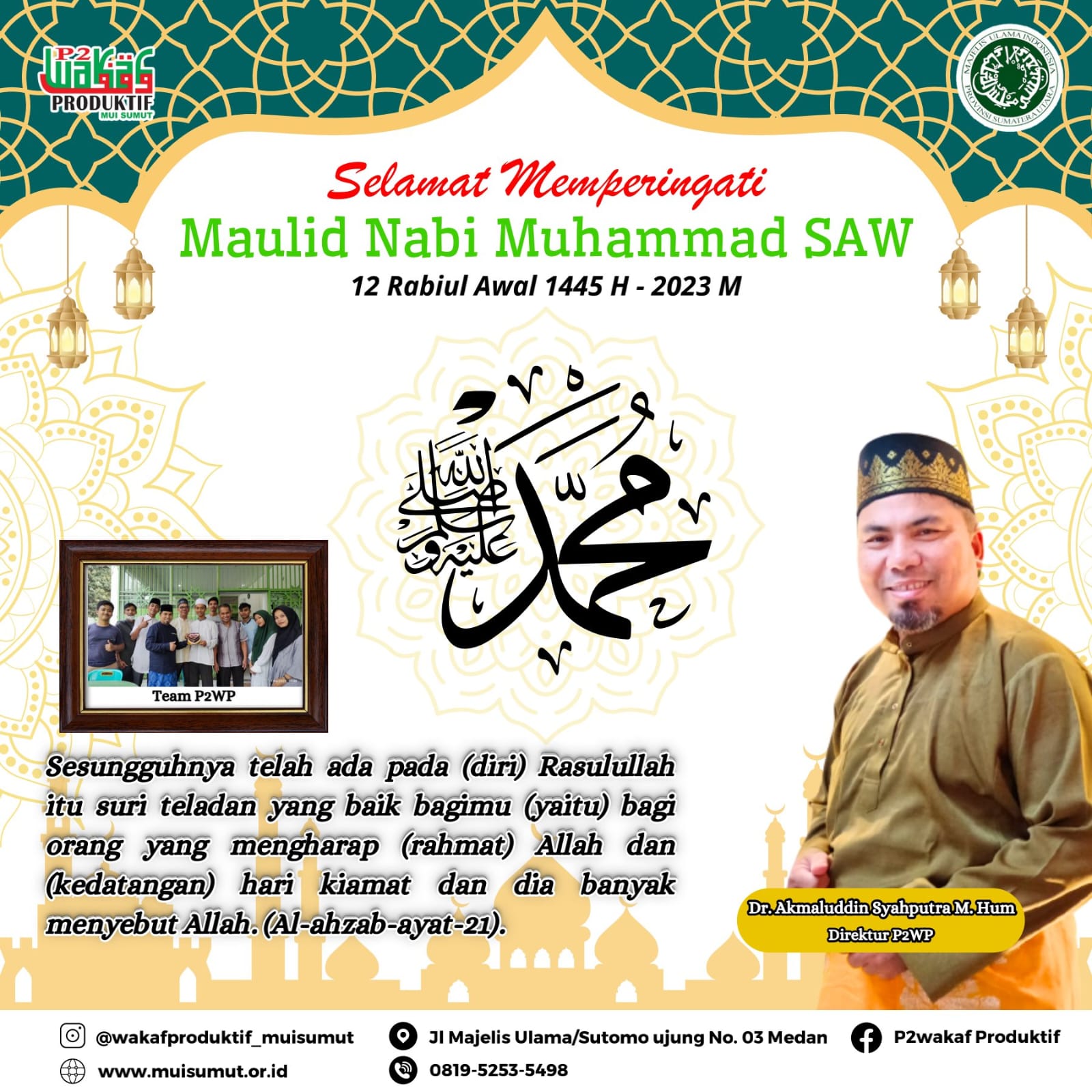 Nabi Muhammad Figur Penting, Memperingati Hari lahirnya bukan Bid’ah