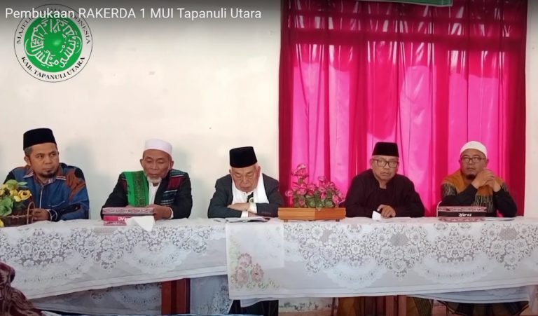 MUI Kabupaten Tapanuli Utara Gelar Musyawarah Kerja Daerah Pertama Tahun 2023