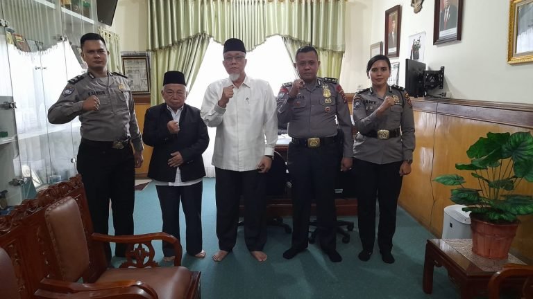 MUI Sumut Dukung Pemilu Jujur dan Adil dalam Kunjungan Kombes POLRI
