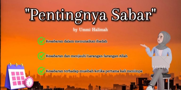 Pentingnya Sabar