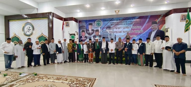 MUI Sumut Gelar Munajat Untuk Indonesia Rukun Dan Damai