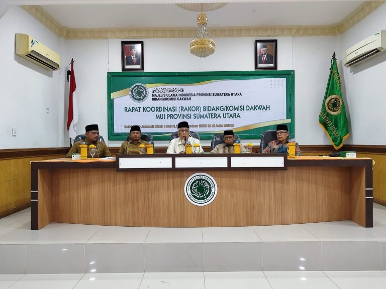 RAPAT KOORDINASI (RAKOR) BIDANG/KOMISI DAKWAH MUI PROVINSI SUMATERA UTARA