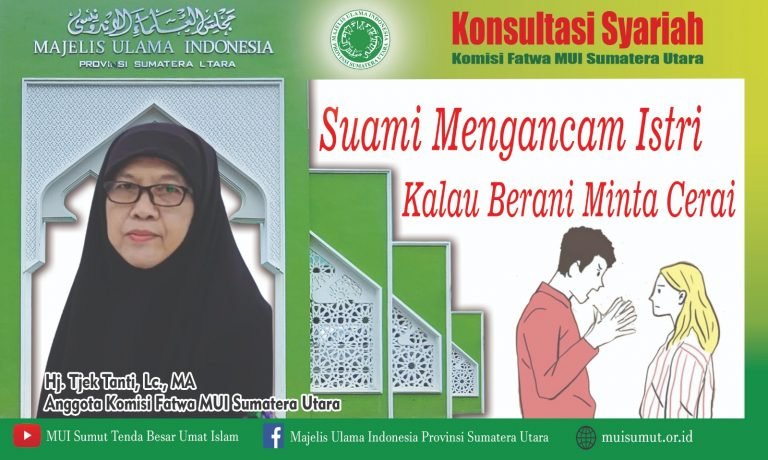 Suami mengancam Istri jika mau bercerai