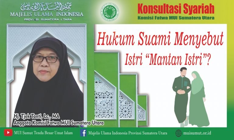 Suami menyebut istri “mantan istri”?
