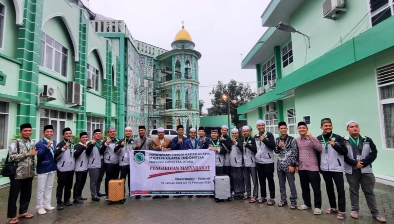 “Kader Ulama Bersama Umat” PTKU MUI Sumut mengabdi di 5 Kab/kota di Sumut