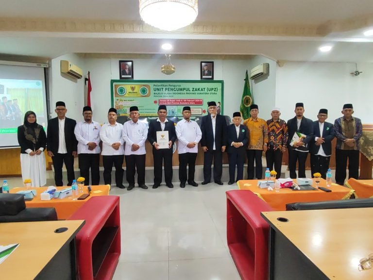 Pelantikan Pengurus UPZ MUI Sumut: Komitmen Baru untuk Mengentaskan Kemiskinan