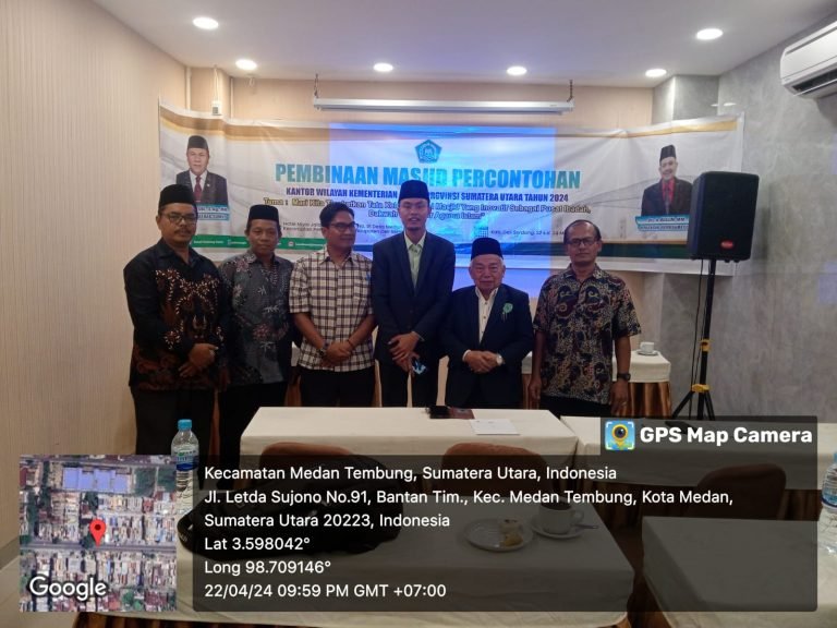 MUI Sumatera Utara sampaikan Fungsi Masjid sebagai Wadah Pembinaan Umat   Pada Acara Pembinaan Masjid Percontohan