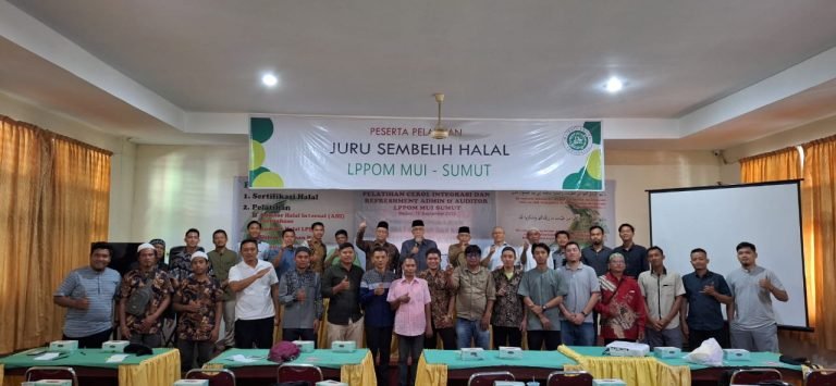 Pelatihan Juru Sembelih Halal (JULEHA) oleh LPPOM MUI Sumatera Utara
