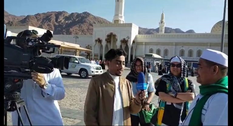 Ketua Bidang HLNKI MUI Sumut Diwawancarai Media Arab Saudi