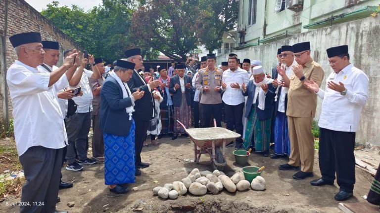 Puncak Peringatan Tahun Baru Islam MUI Sumut Ditandai Peletakan Batu Pertama Gedung LPPOM, PKU Wanita, dan Laboratorium Astronomi