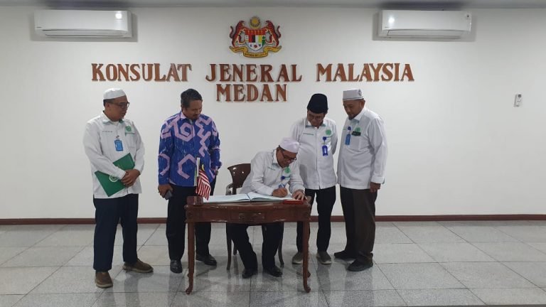 Komisi HLNKI MUI Sumut Gelar Kunjungan Silaturrahim ke Konsulat Jenderal Malaysia di Medan