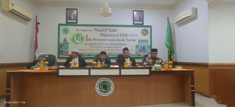 MUI Sumut Hadirkan Tiga Cendekiawan Islam dalam Sarasehan Peringatan Maulid Nabi