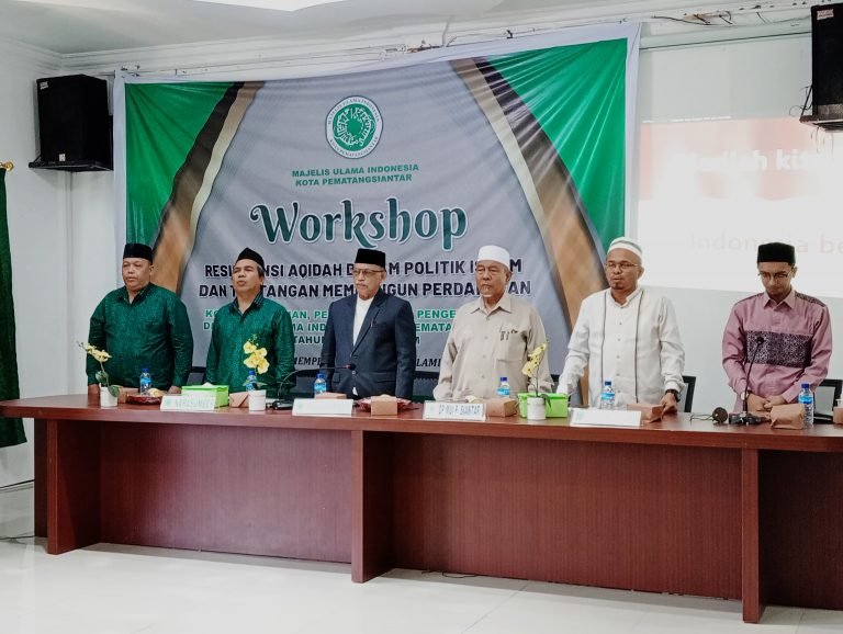 Workshop MUI Pematangsiantar: Membangun Perdamaian Melalui Politik Islam