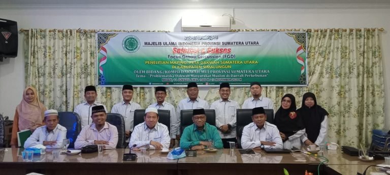 MUI Sumut Gelar FGD Persiapan Penelitian Peta Dakwah di Daerah Perkebunan Simalungun