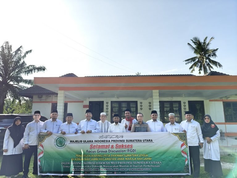 MUI Sumut Laksanakan FGD Pemetaan Dakwah di Perkebunan Kabupaten Simalungun