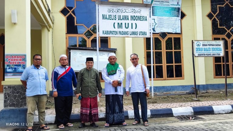 Perkuat Sinergi, Tim Infokom MUI Sumut Kunjungi MUI Padang Lawas Utara