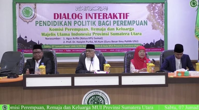 MUI Sumut Gelar Dialog Interaktif Pendidikan Politik Bagi Perempuan