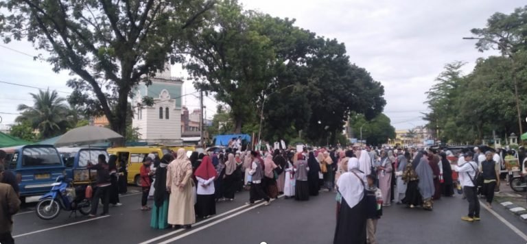 MUI Sumut Kembali Hadiri Aksi Damai di Medan Dukung Gaza Palestina
