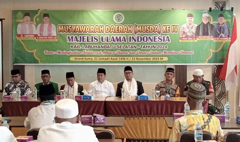 Musda MUI Labusel ke-IV: Meningkatkan Kolaborasi Antar Ulama dan Umara dalam Membina Umat