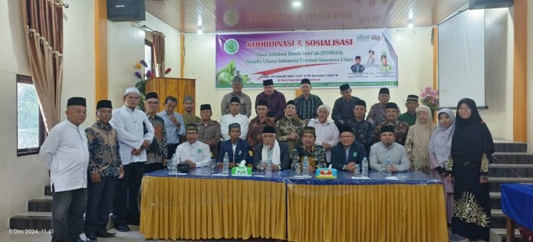 Konsolidasi dan Sosialisasi PINBAS MUI Sumatera Utara: Dorong Penguatan UMKM dan Kewirausahaan Daerah