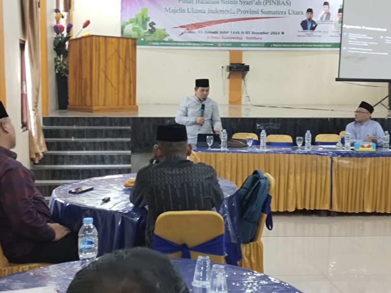 Dr. Akmaluddin Syahputra Paparkan Lima Program Utama PINBAS MUI Sumut untuk Pengembangan UMKM Syariah
