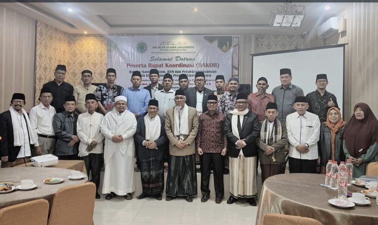 MUI Sumut Gelar Rakor Bidang Hukum, HAM dan Perundang-undangan