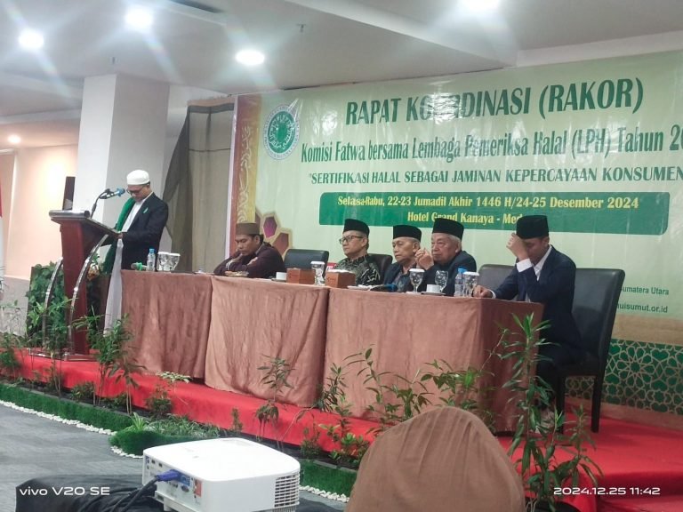 Komisi Fatwa MUI Sumut Gelar Rakor Bersama LPH Bahas Regulasi Sertifikasi Halal