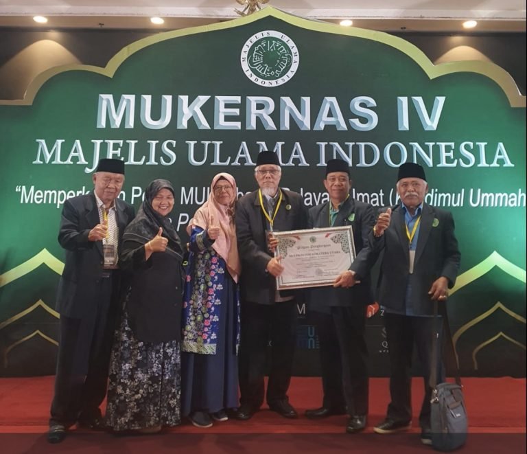 MUI Sumut Raih Peringkat Ketiga Nasional dalam Mukernas MUI di Jakarta