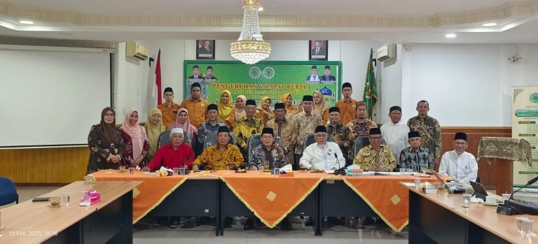 MUI Sumut Gelar Rapat Bersama Sekjen MUI Pusat: Dorong Standarisasi ISO dan Pengelolaan Wakaf