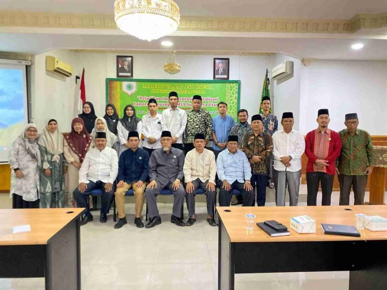MUI Sumut Gelar Pelatihan Digitalisasi Administrasi bagi MUI Kabupaten/Kota