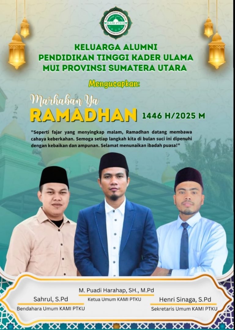 Marhaban Ya Ramadan, Keluarga Besar Alumni PTKU (KAMI PTKU) Sambut Bulan Suci Ramadhan dengan Penuh Syukur