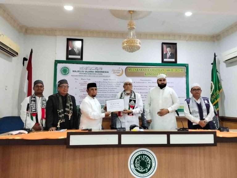 MUI Sumut Terus Bersama Rakyat Palestina, Seruan Solidaritas Bersama Syeikh Yusuf Almudallal