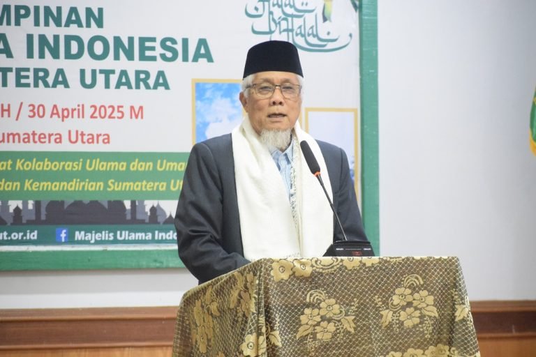 Ketua Umum MUI Sumut Ajak Ormas Islam dan Stakeholder untuk Berkolaborasi dalam Menjaga Umat
