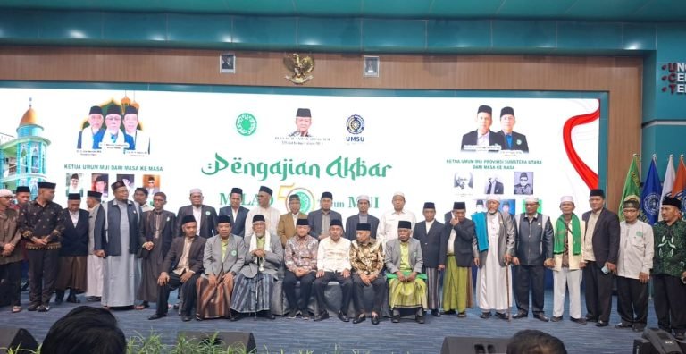 MUI Sumut Gelar Pengajian Akbar Milad ke-50 di Auditorium UMSU