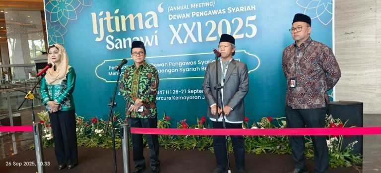 Ijtima’ Sanawi ke-21 DPS 2025: DSN-MUI dan OJK Perkuat Peran DPS dalam Mengawal Inovasi Keuangan Syariah Berkelanjutan