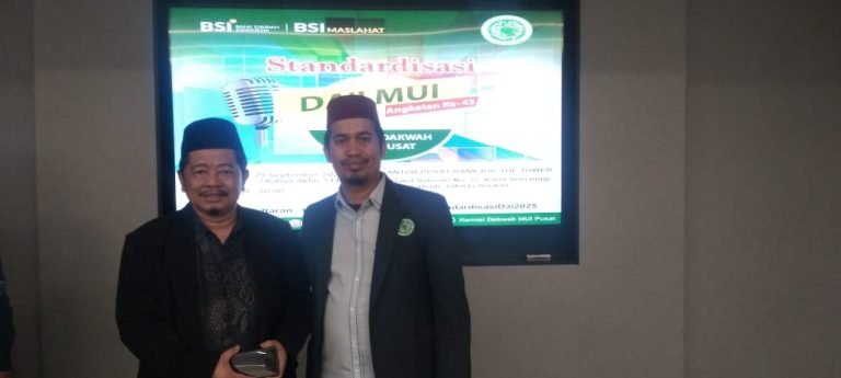 Sekretaris MUI Sumut Ikuti Standardisasi Dai di MUI Pusat, Bahas Urgensi Wakaf Uang