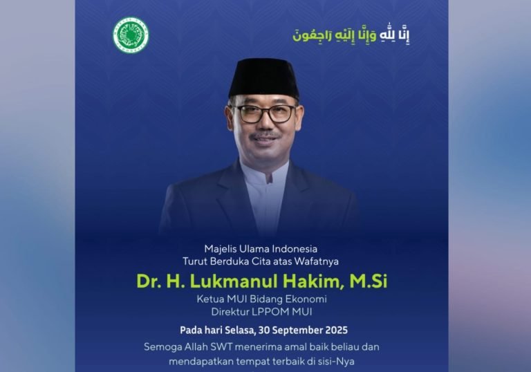 MUI Sumut Berduka, Dr. H. Lukmanul Hakim Berpulang: Sosok Penggerak Ekonomi Syariah dan Wakaf Produktif