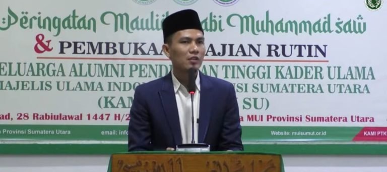 Alumni PTKU MUI Sumut Gelar Peringatan Maulid Nabi dan Pembukaan Kajian Rutin
